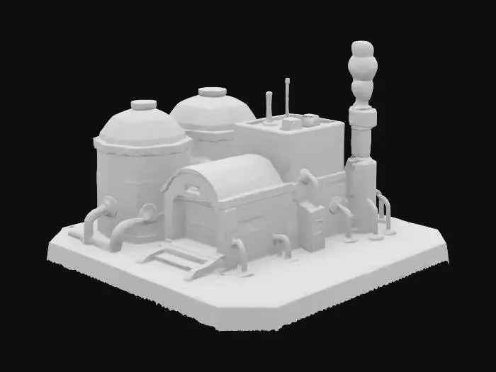 3D model for Industrial Haven
