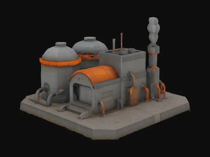 3D model for Industrial Haven