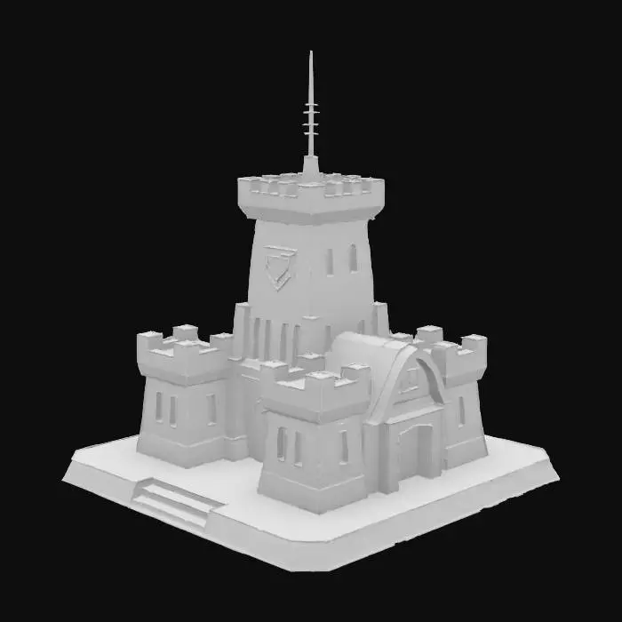 3D model for Fortress Keep