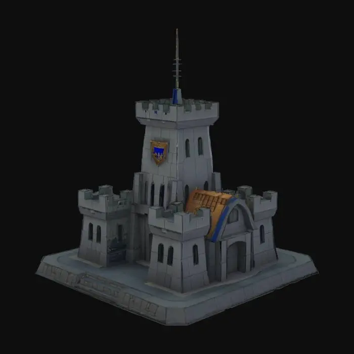 3D model for Fortress Keep