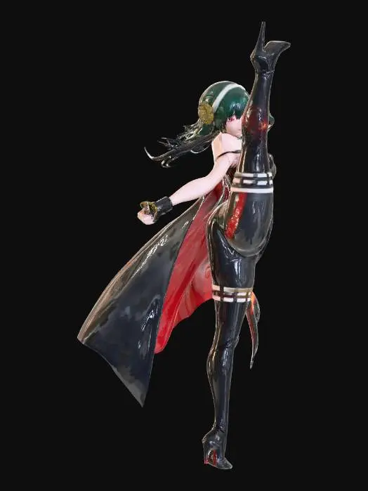 3D model for Butterfly Assassin