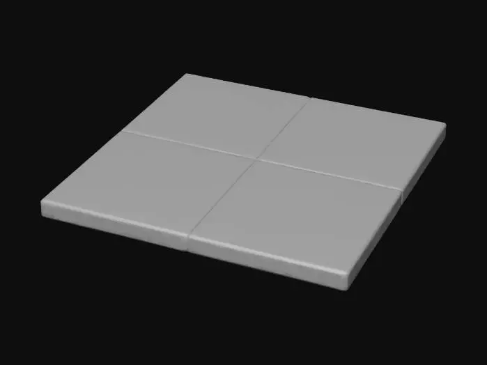 3D model for Floor decal