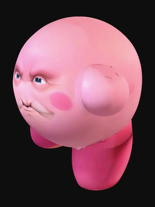 3D model for Kirby Mashup
