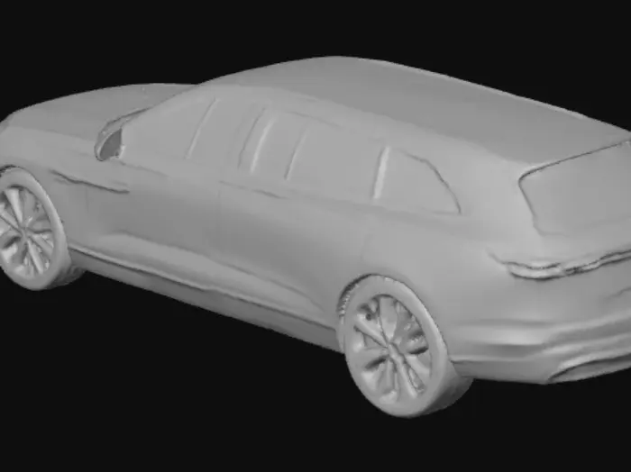 3D model for #Halloween2025#,Futuristic SUV Concept