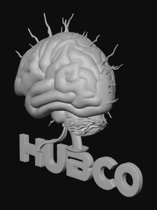 3D model for Neural Hub Art