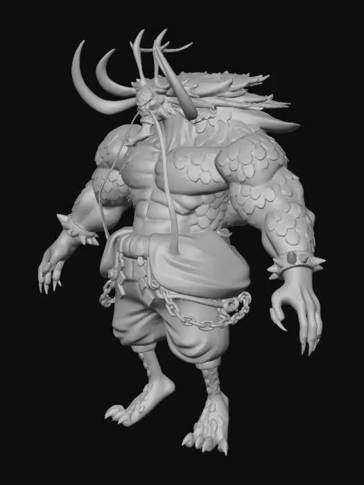 3D model for Hybrid Dragon