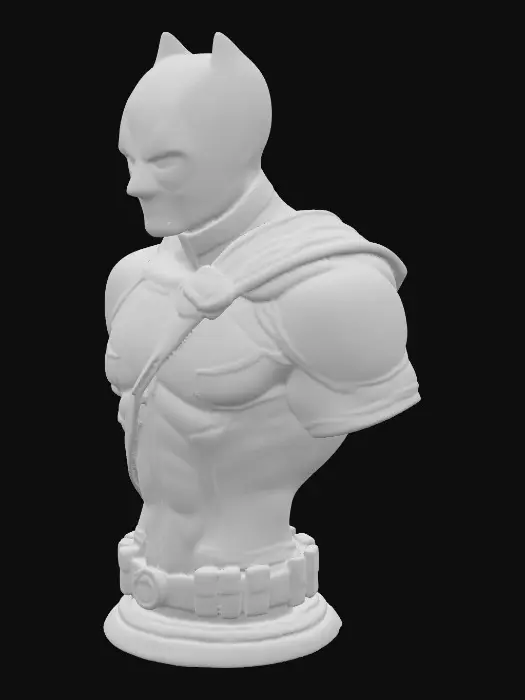 3D model for Maak een buste van deadpool met het hoofd van batman