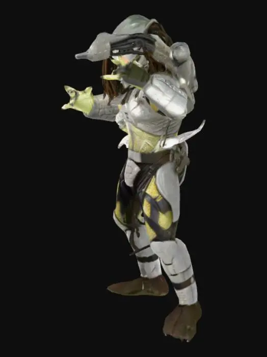 3D model for predator