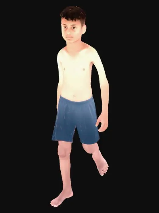 3D model for Arms Outstretched in the Living Room