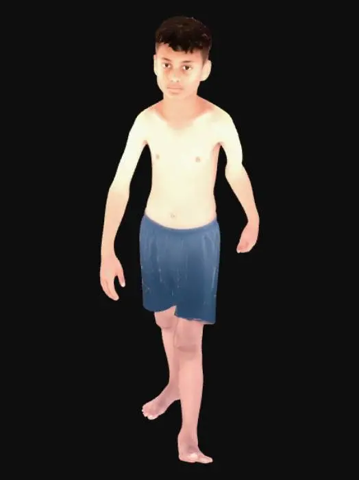 3D model for Arms Outstretched in the Living Room