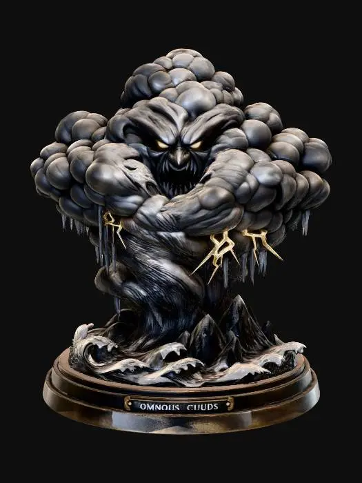 3D model for ominous clouds