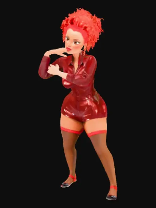 3D model for Freaky Frizz