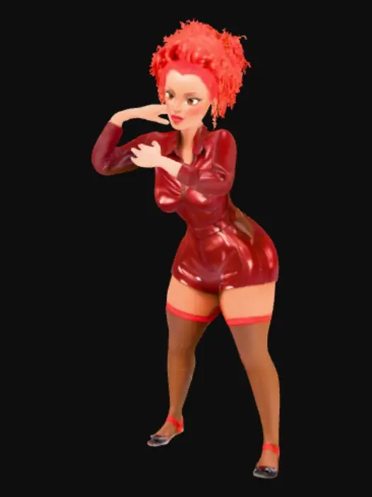 3D model for Freaky Frizz