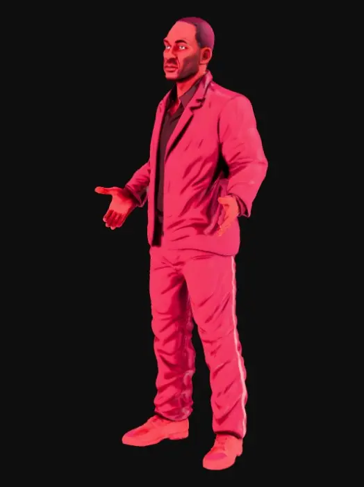 3D model for Mr. Black