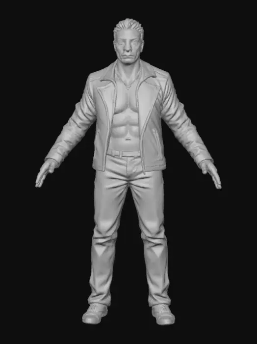 3D model for Delco the Bounty Hunter