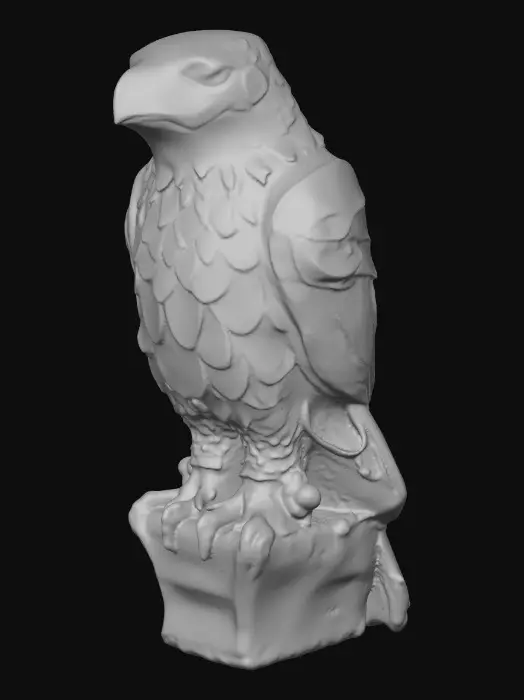 3D model for Falcon Statue