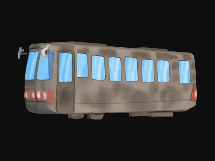 3D model for City Tram