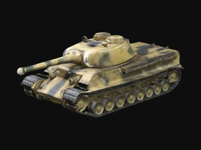 3D model for Tank tiger I