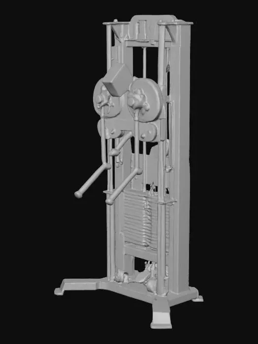 3D model for Temple of Gainz - Selectorized Multi-Flight Version 2 - Gym Equipment