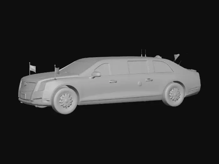 3D model for Cadillac Presidential Limousine