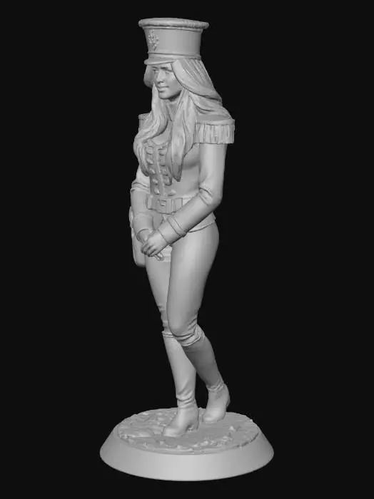 3D model for Toy Soldier Woman, #Christmas2025#