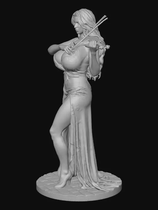 3D model for Violin Elegance, #Christmas2025#