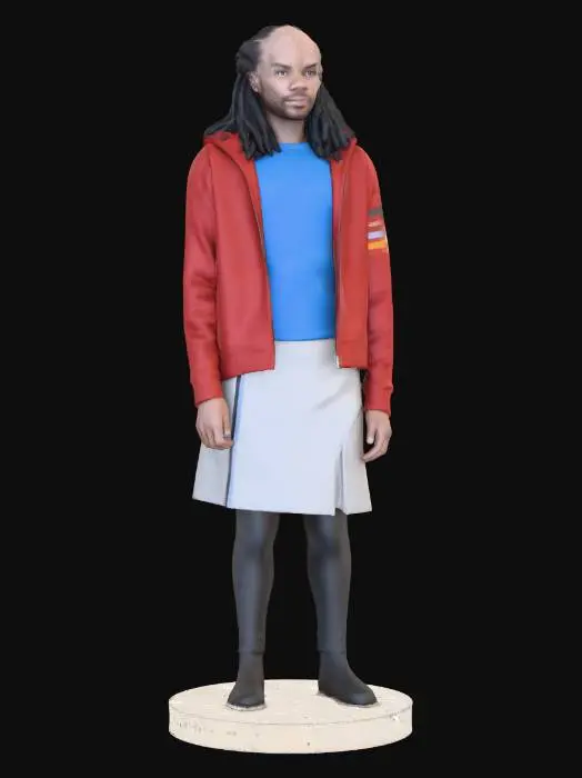 3D model for Klingon dressr