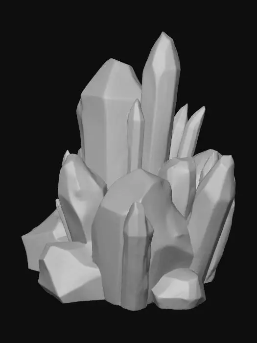 3D model for Crystalline Radiance