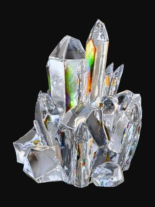 3D model for Crystalline Radiance