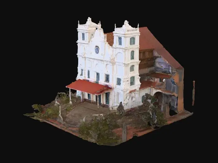 3D model for Goan Church