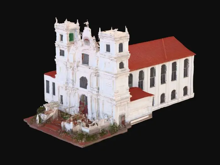 3D model for Colonial Church