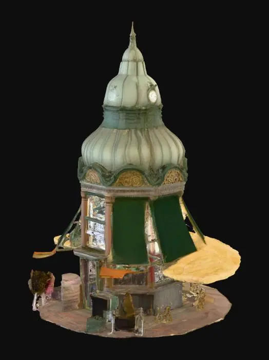 3D model for Nighttime Kiosk