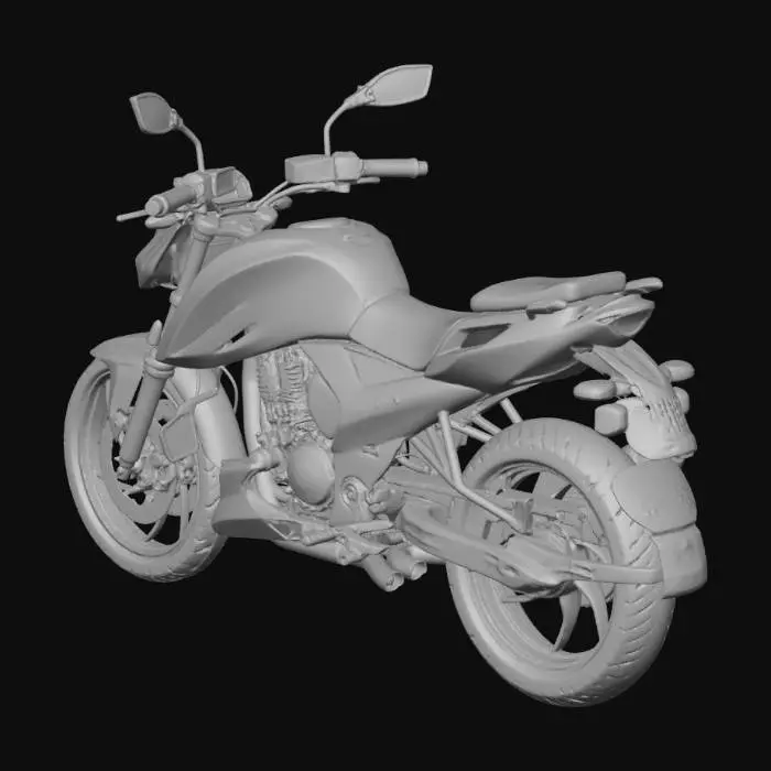 3D model for Motorcycle Marvel