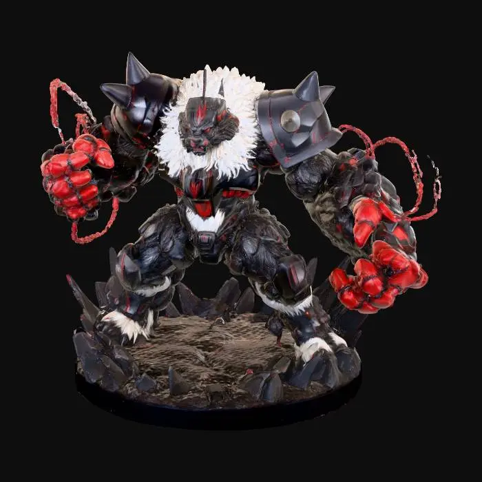 3D model for Mecha Beast Unleashed