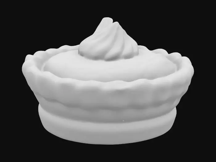 3D model for Lemon Delight Tart