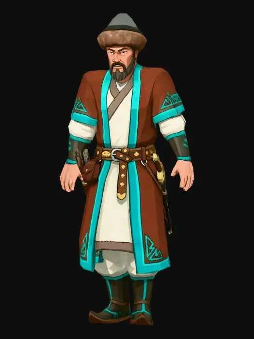 3D model for Teal Cloak Ranger