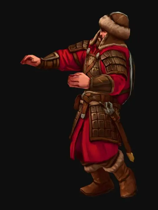 3D model for Winter Berserker