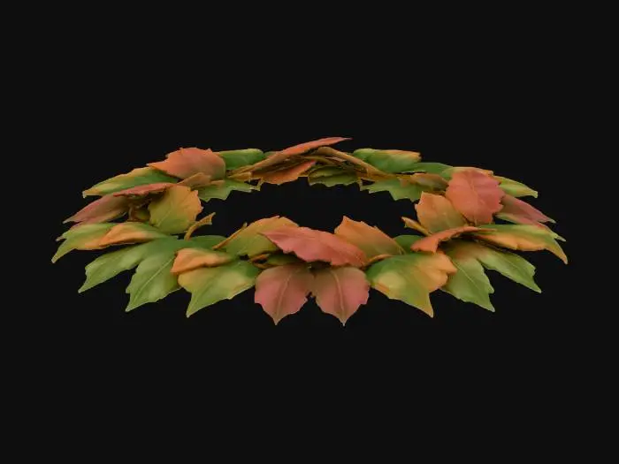 3D model for Autumnal Wreath