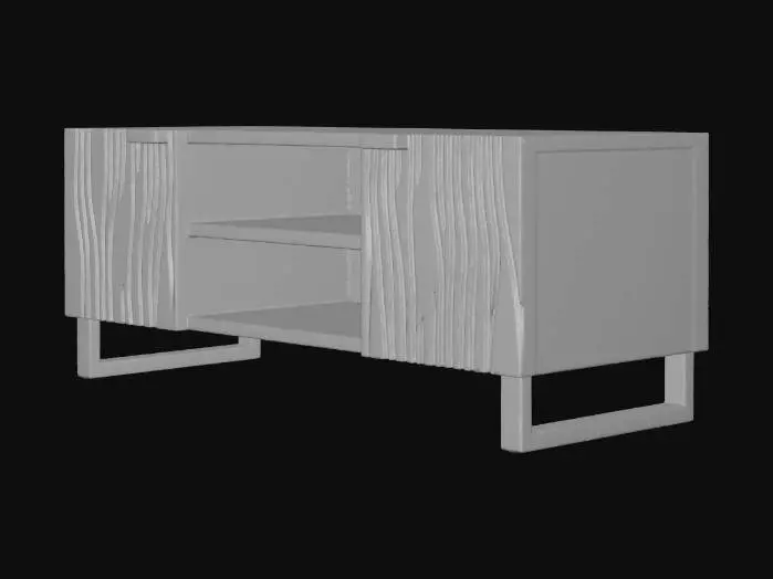 3D model for Modern Wave Cabinet