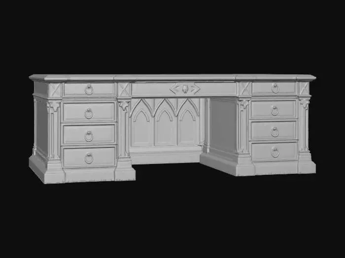 3D model for Regal Heritage Desk