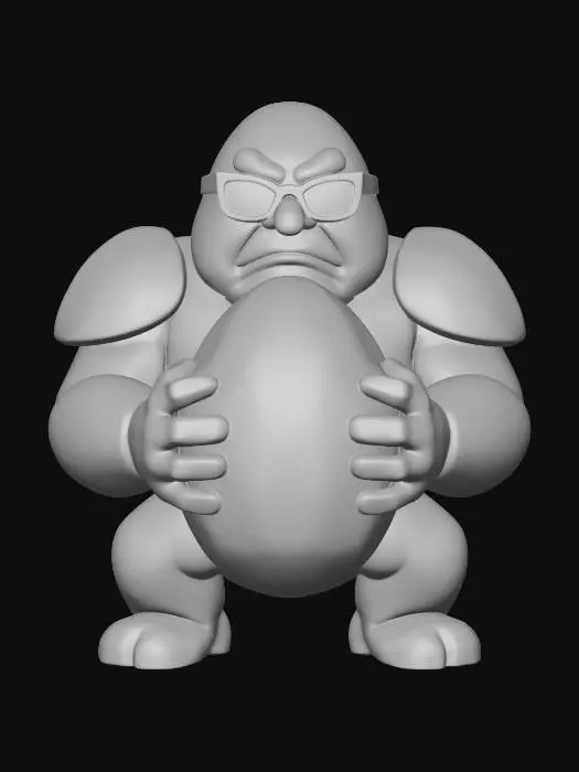 3D model for The Guardian of the Egg, #EasterEgg2026#