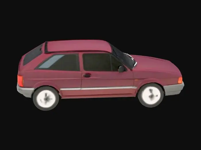 3D model for Vintage Hatchback