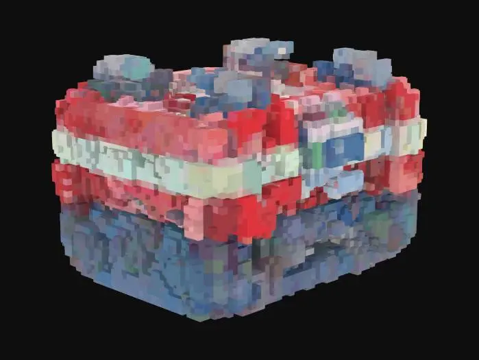 3D model for A high quality, realistic 3d model of a med-kit