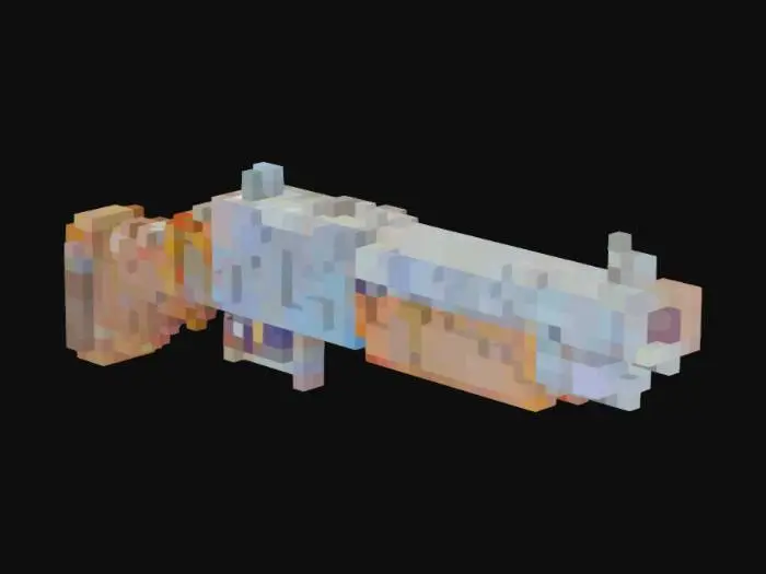 3D model for A high quality, realistic 3d model of a sawed-off pump shotgun