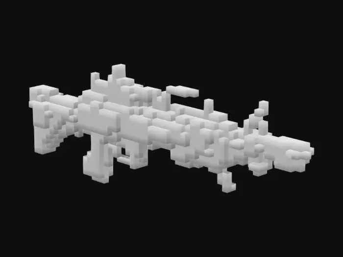 3D model for A high quality, realistic 3d model of a M60