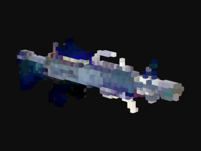 3D model for A high quality, realistic 3d model of a M60