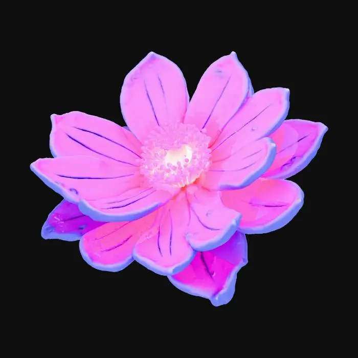 3D model for JOLIE PETITE FLEUR MAGIQUE DU CREPUSCULE
