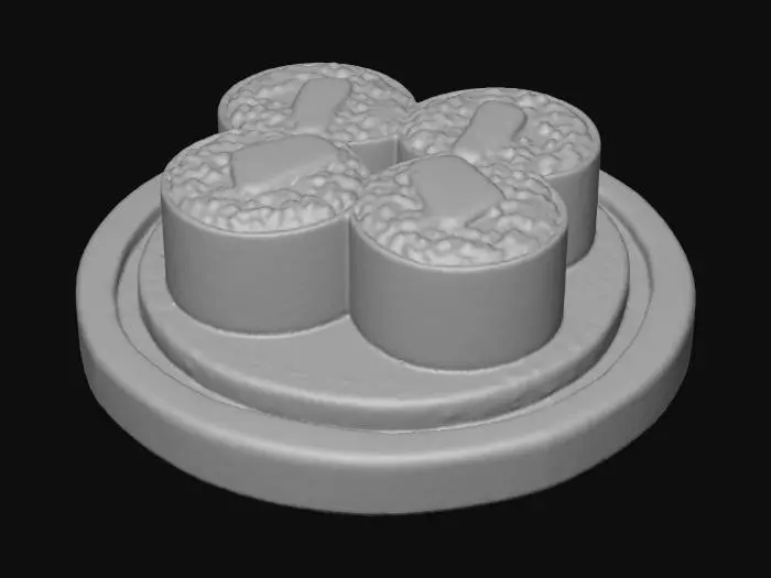 3D model for Sushi Delight