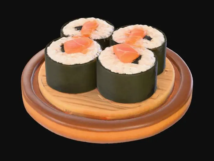3D model for Sushi Delight