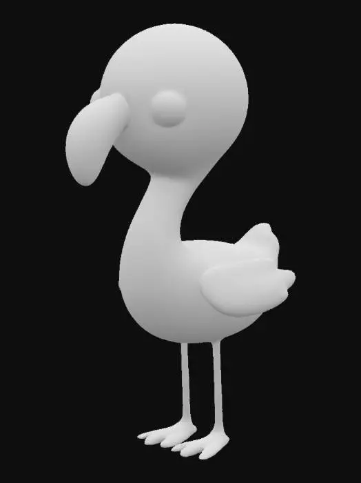3D model for Flamingo Serenity